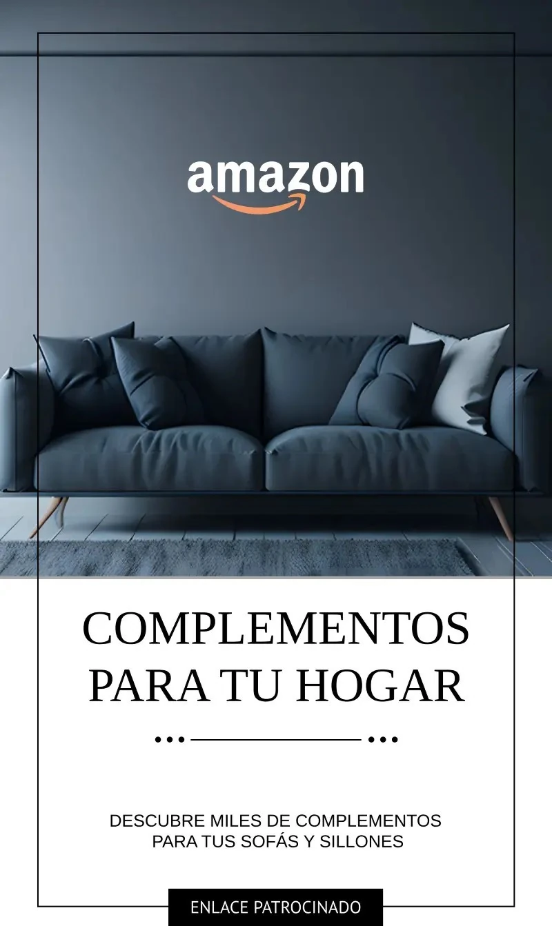 Complementos para tu hogar en AMAZON. Enlace de afiliados